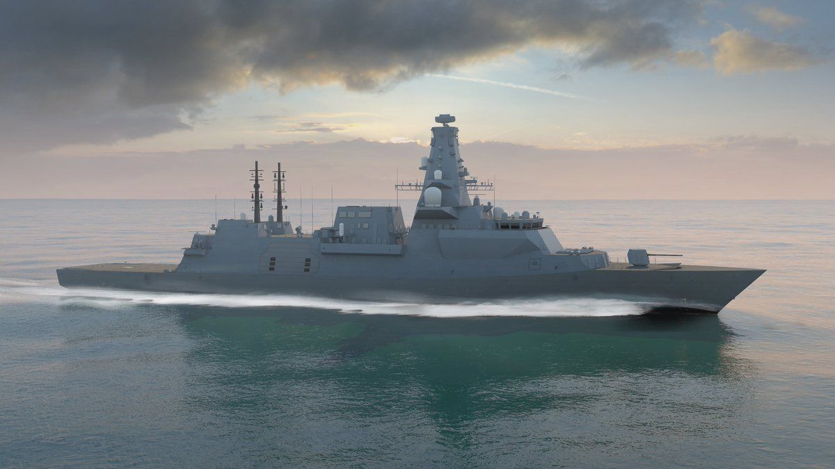 HMS Glasgow will be the first Type 26 Frigate for the Royal Navy