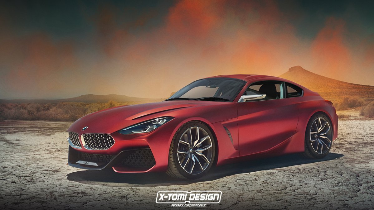 Bmw Z4 Concept Becomes A Coupe In Photoshop