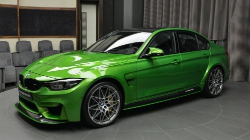 Hate it or love it: BMW M3 in Java Green with M Performance Body Kit