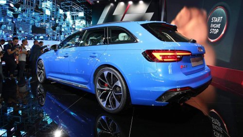 2018 Audi RS 4 Avant is a 450-hp family hauler that can be yours from €79,800
