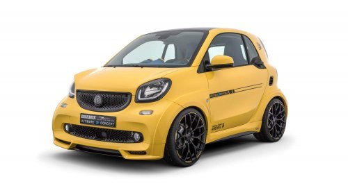 Smart Fortwo Electric joins big boys club as Brabus Ultimate E Concept