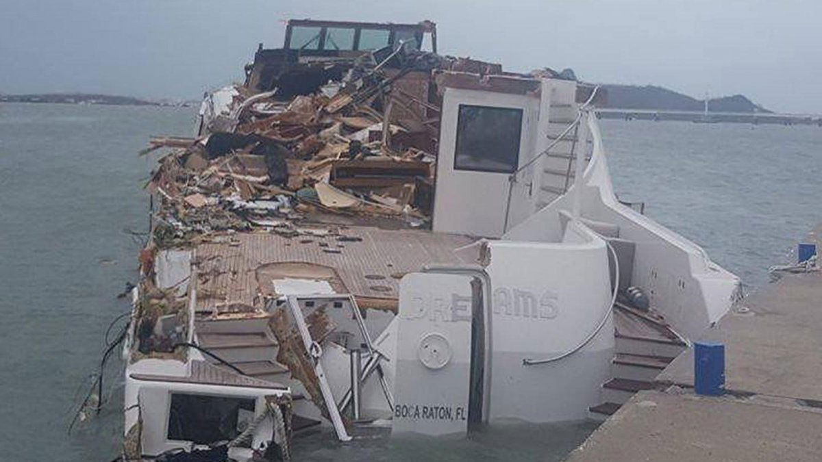 hurricane damaged yachts for sale caribbean