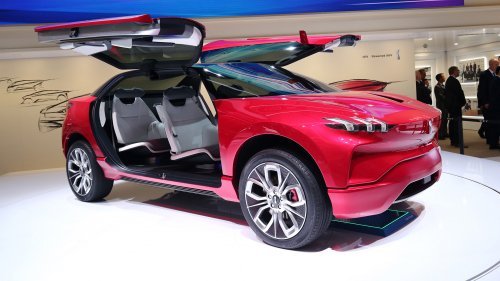 China’s Wey XEV is a PHEV crossover with full-length gullwing doors