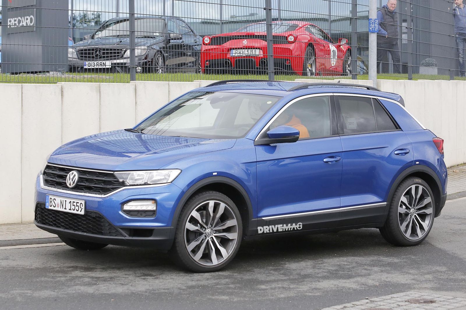 VW T-Roc R first spy shots | DriveMag Cars