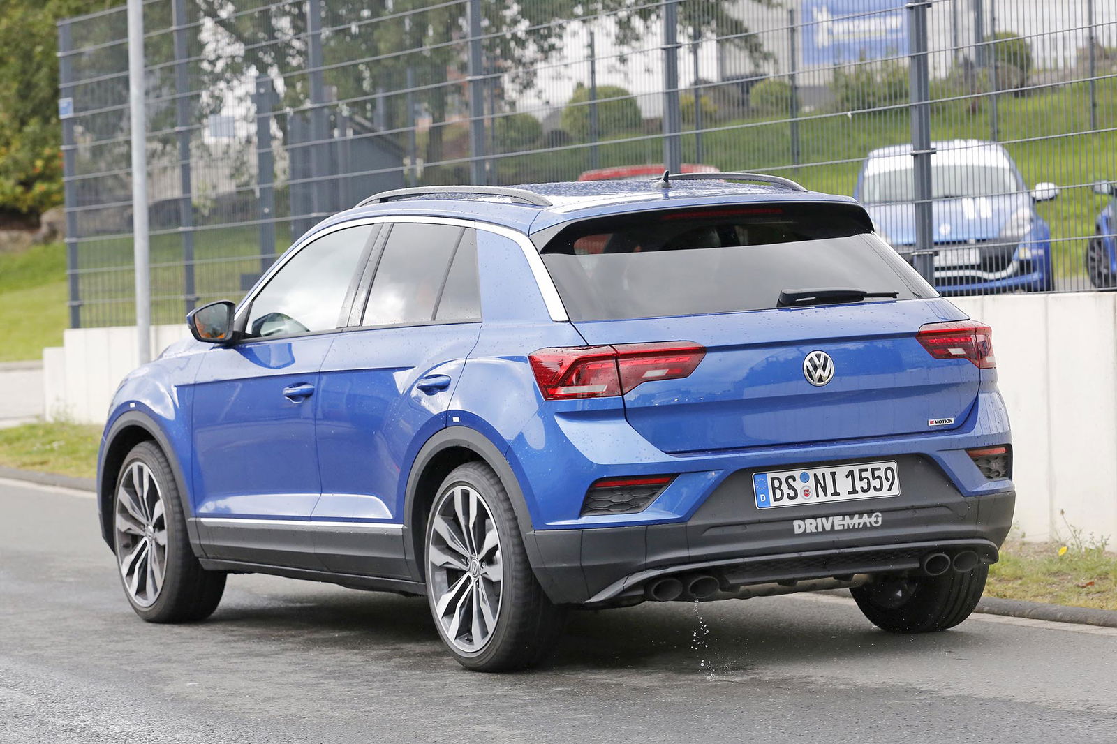 VW T-Roc R first spy shots | DriveMag Cars