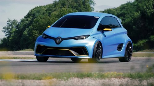 Renault Zoe E-Sport gets thrashed on track