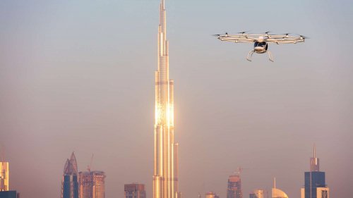 Volocopter’s electric air taxi completes first autonomous demo flight in Dubai