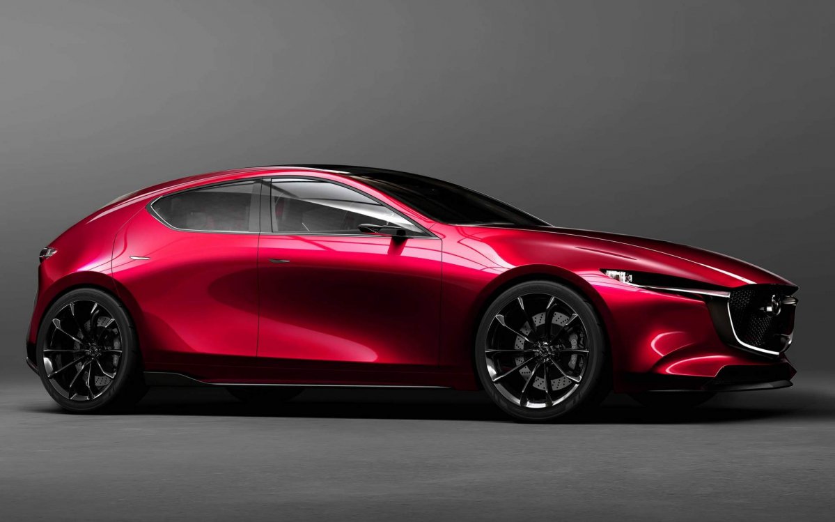 Next Generation Mazda3 Hatchback Previewed By Kai Concept At The Tokyo Motor Show