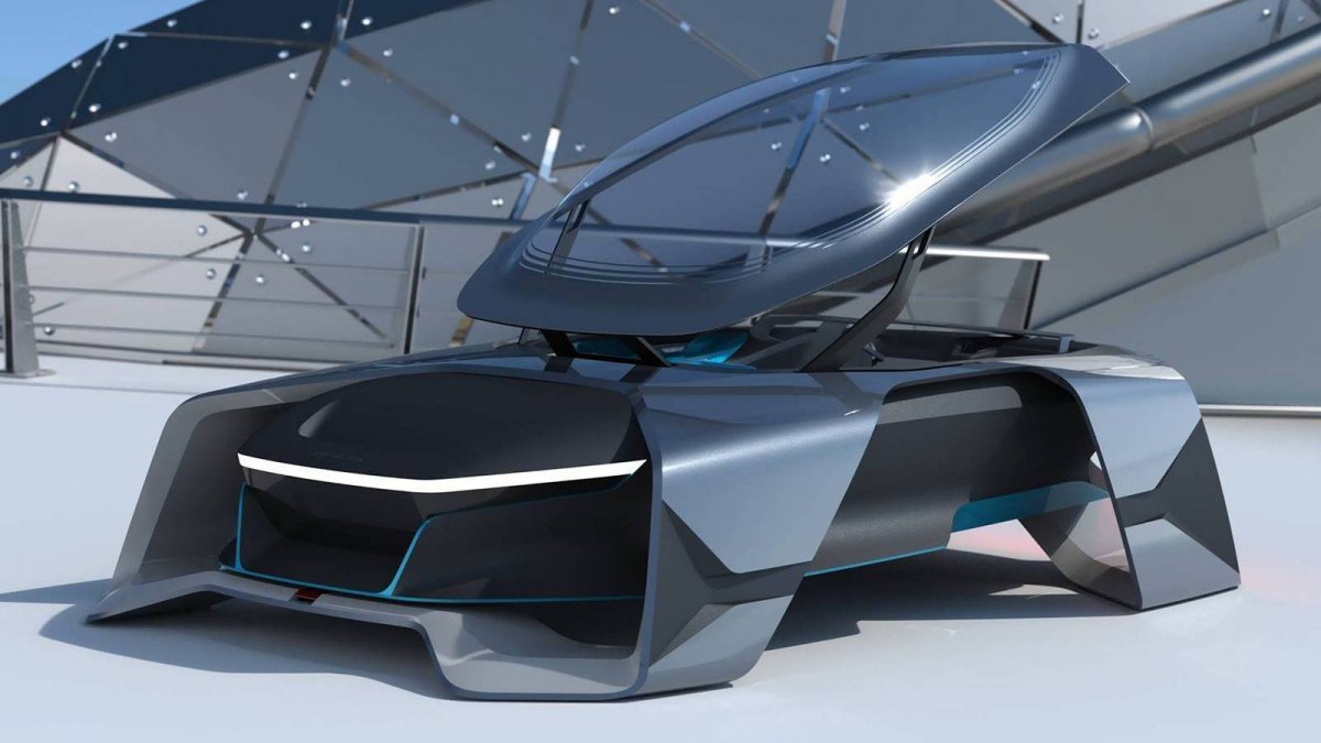 Young Romanian designer envisions futuristic Dacia EF-Vision 2050 self