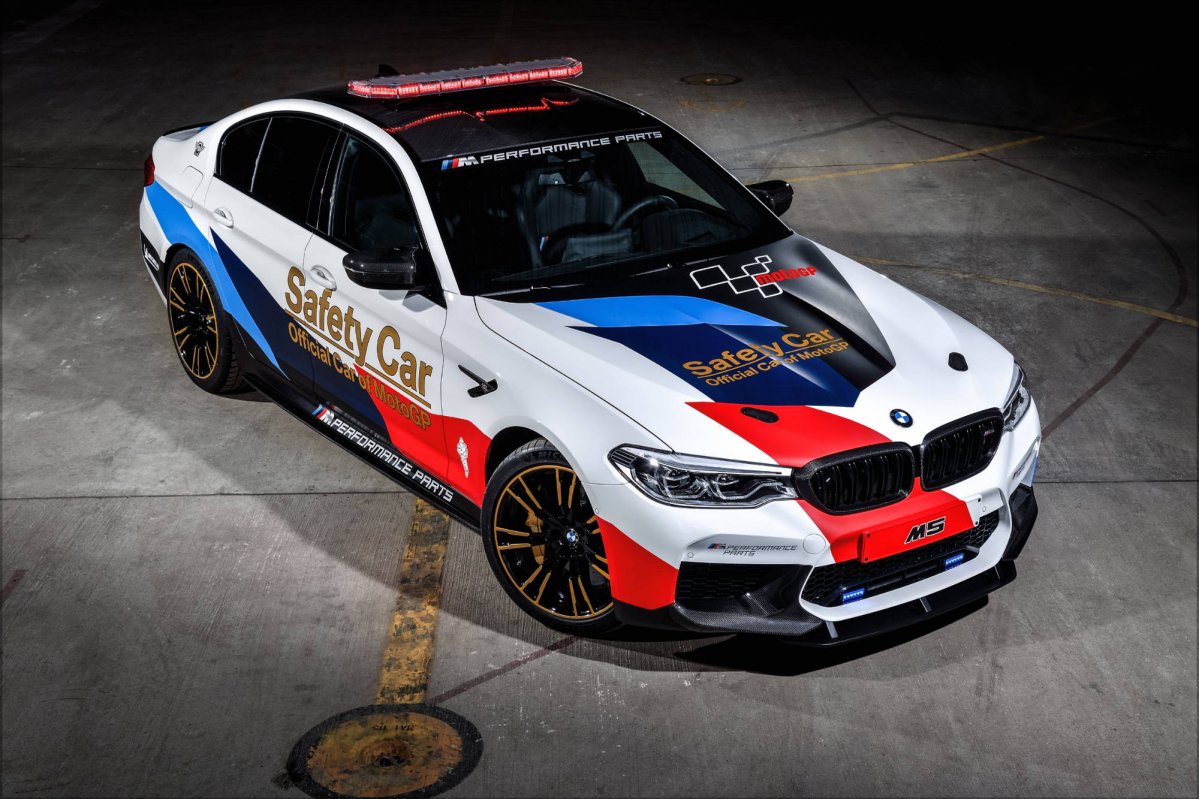 18 Bmw M5 Reports For Motogp Safety Car Duty