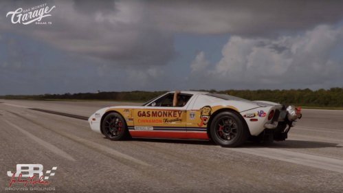 ford gt speed record