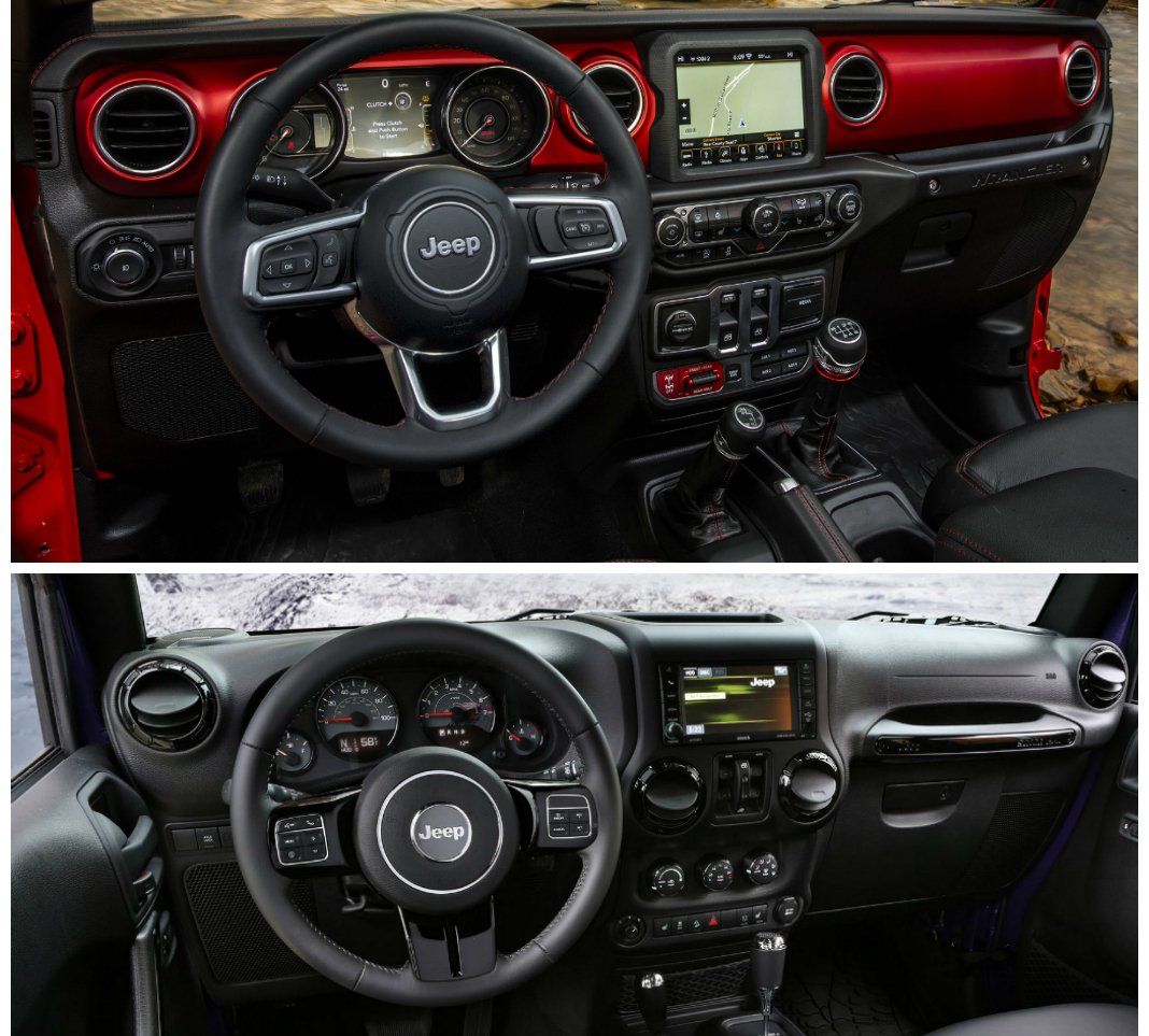 2018 Jeep Wrangler's interior revealed, lots of goodies inside