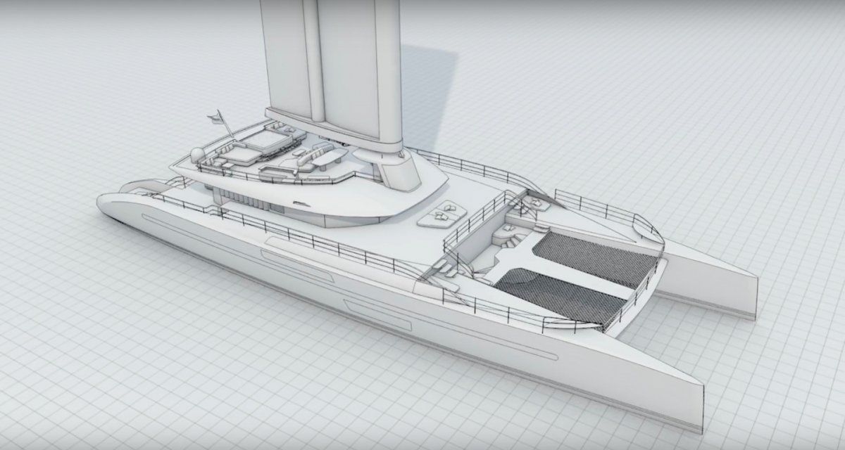 VPLP Design presents wingsail yacht concept Evidence