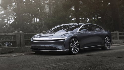 lucid air front