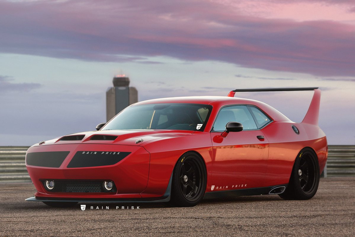Ever wondered what a modern day Dodge Challenger Daytona / Plymouth S...
