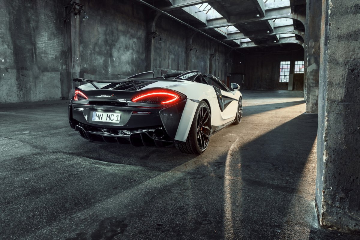 Novitec Adds More Salt And Pepper To Mclaren S 570s Spider