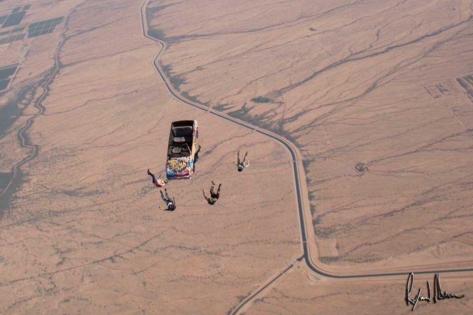 car skydiving 1