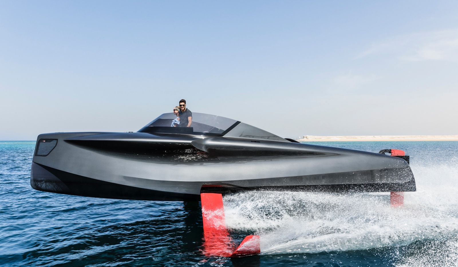 Behold the Foiler flying yacht by Enata Marine | DriveMag Boats