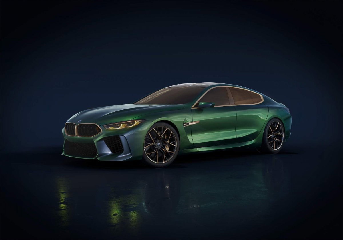 Bmw Unveils Concept M8 Gran Coupe At The Geneva Motor Show