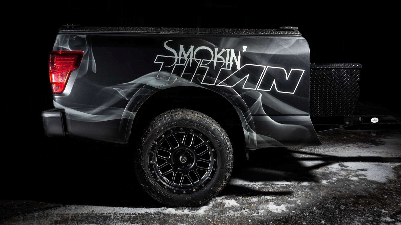 Nissan Smokin Titan 05 @ 2018 Work Truck