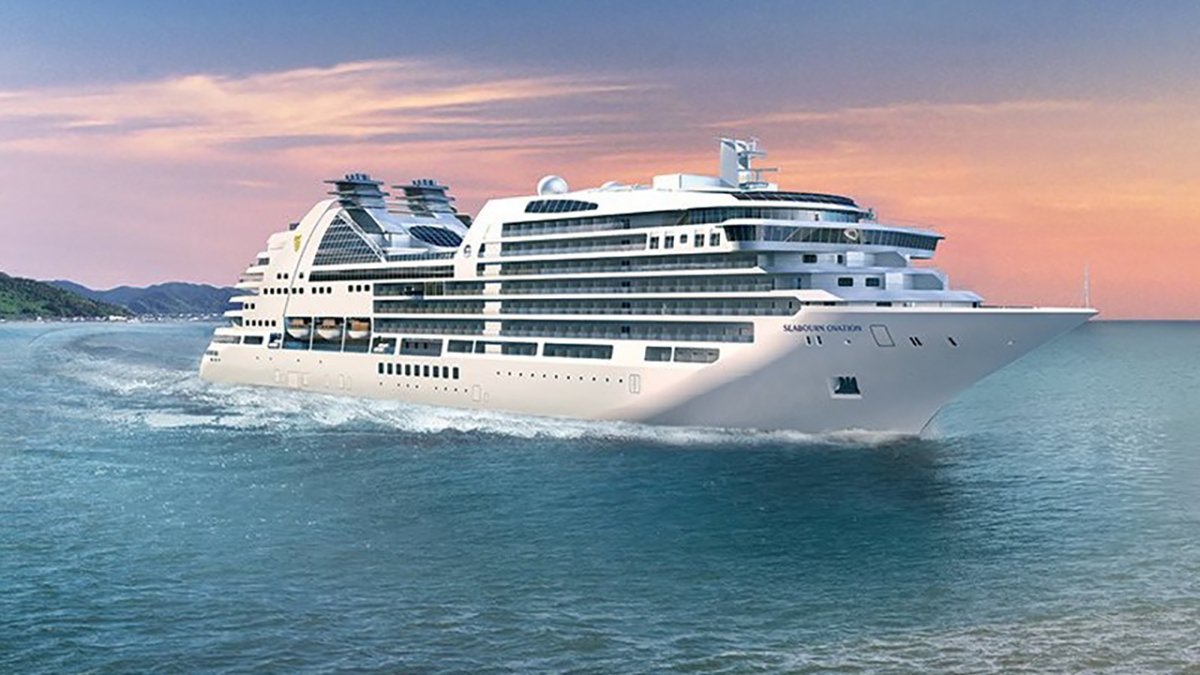 Seabourn Ovation The Latest Ship In Fleet Completed Se.