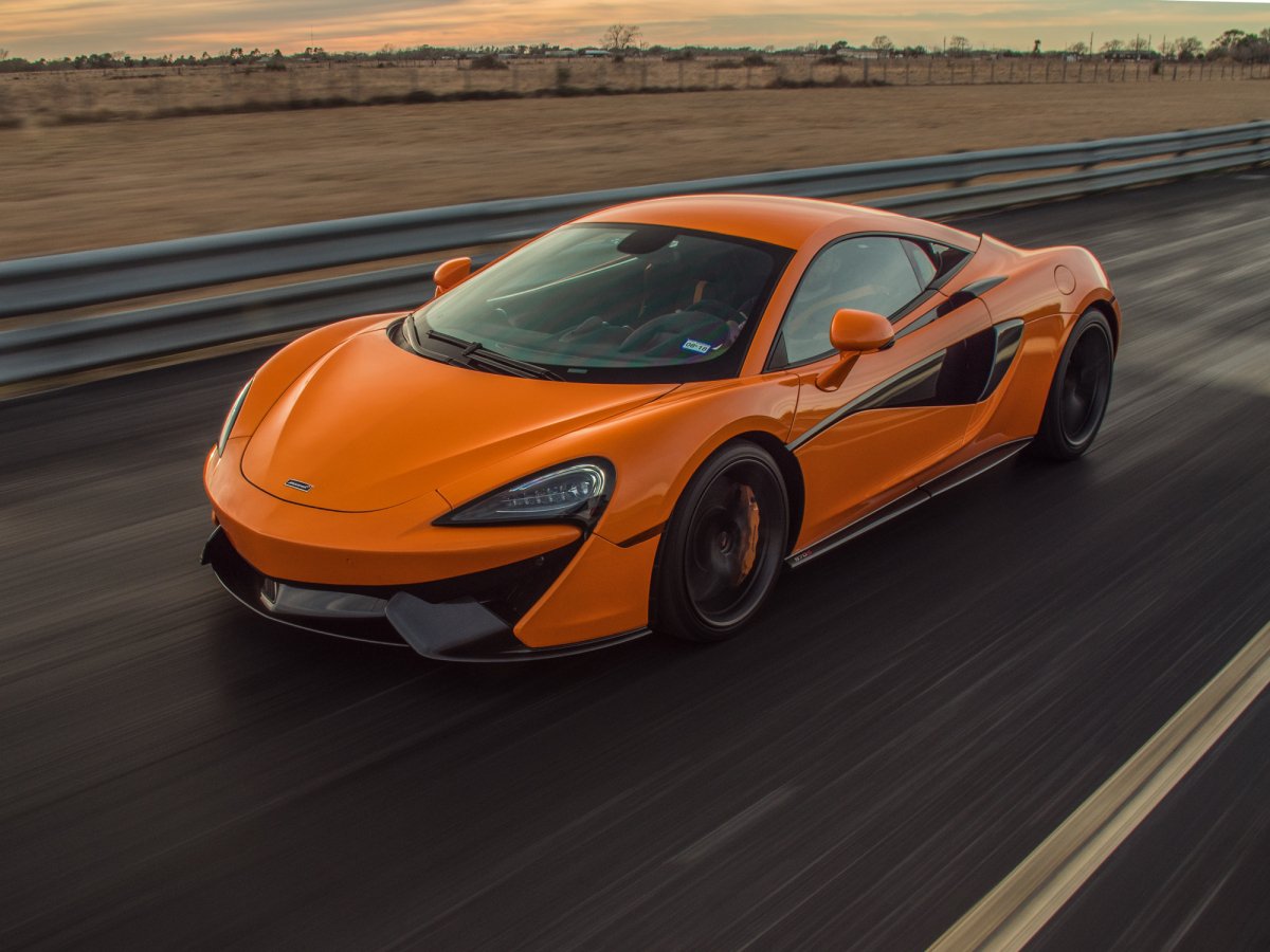 Hennessey Mclaren 570s Looks Mighty Quick In Drag Strip Test