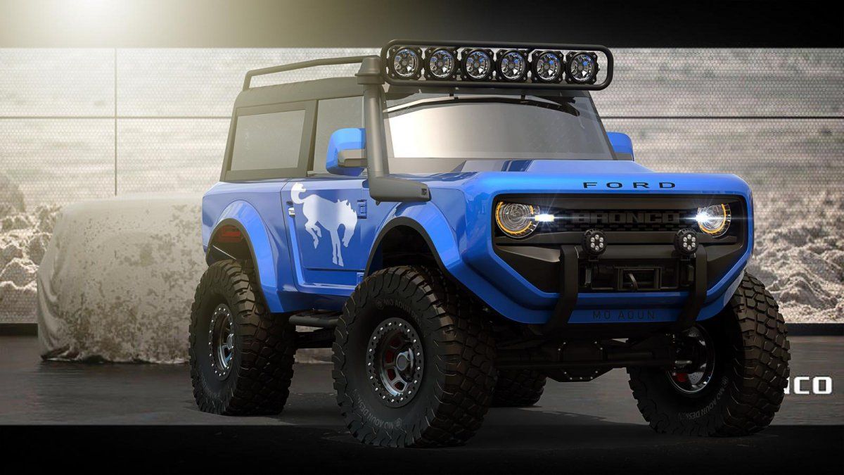 2020 Ford Bronco imagined as a go-everywhere 4x4