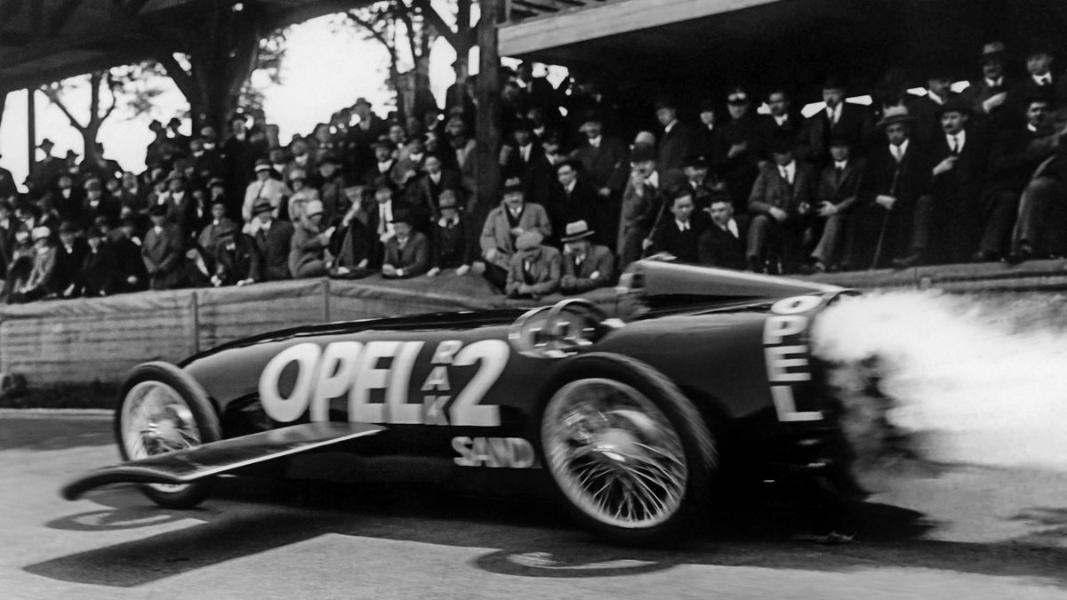 90 Years Ago Opel Built And Raced A Rocket Car