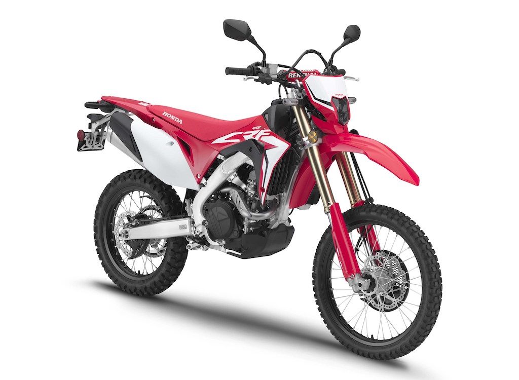2019 Honda CRF450L on-off bike makes appearance
