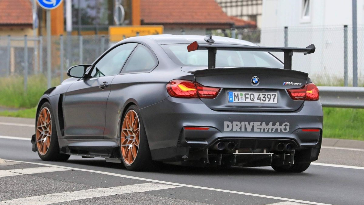 Bmw M4 Gts Spied Testing An Extreme Aero Package