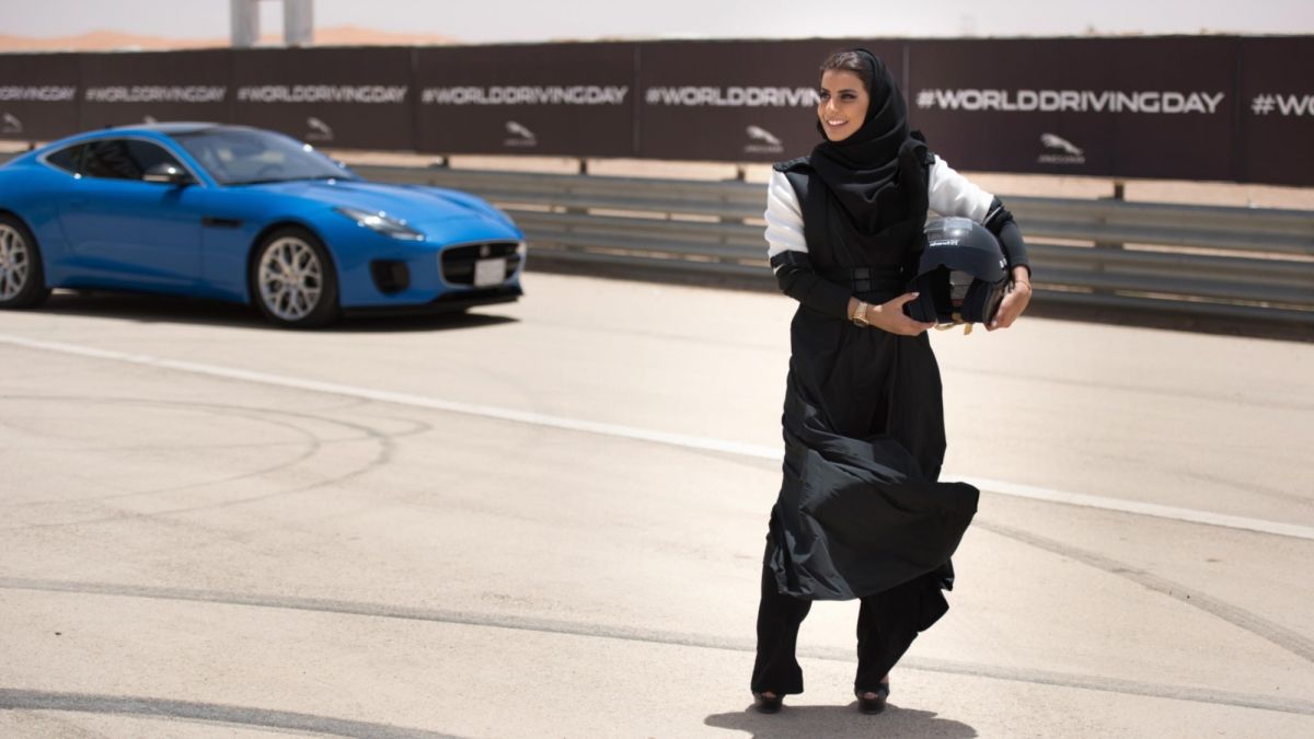 Jaguar Celebrates As Women In Saudi Arabia Gain The Right To Drive