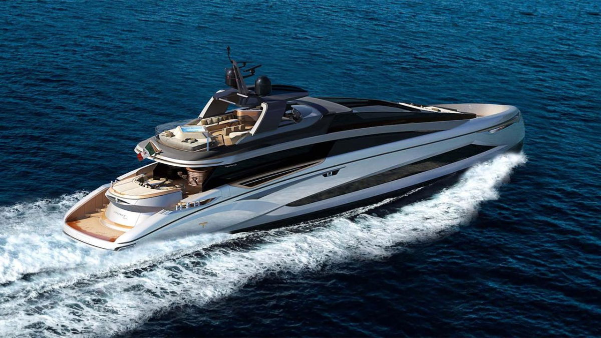 Tecnomar Evo 120 yacht sold by the Italian Sea Group