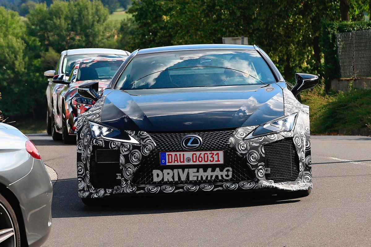 We Spy Lexus Lc F Performance Coupe For The First Time