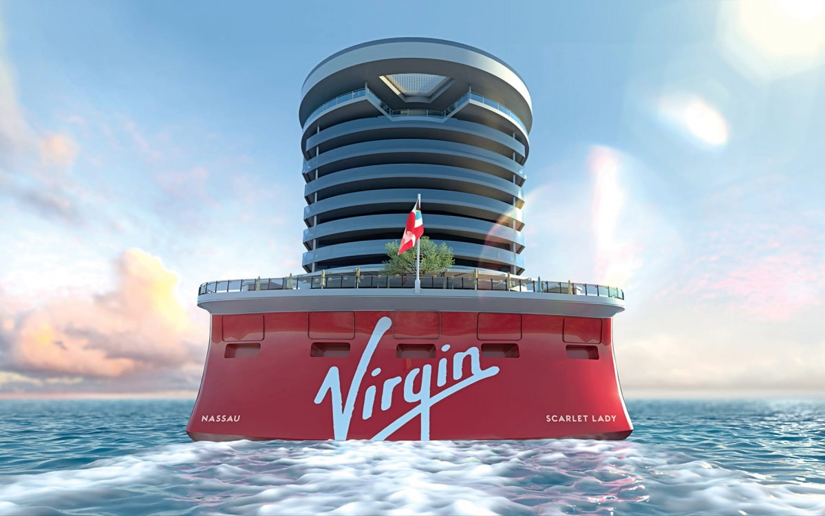 Virgin Voyages names its first ship Scarlet Lady
