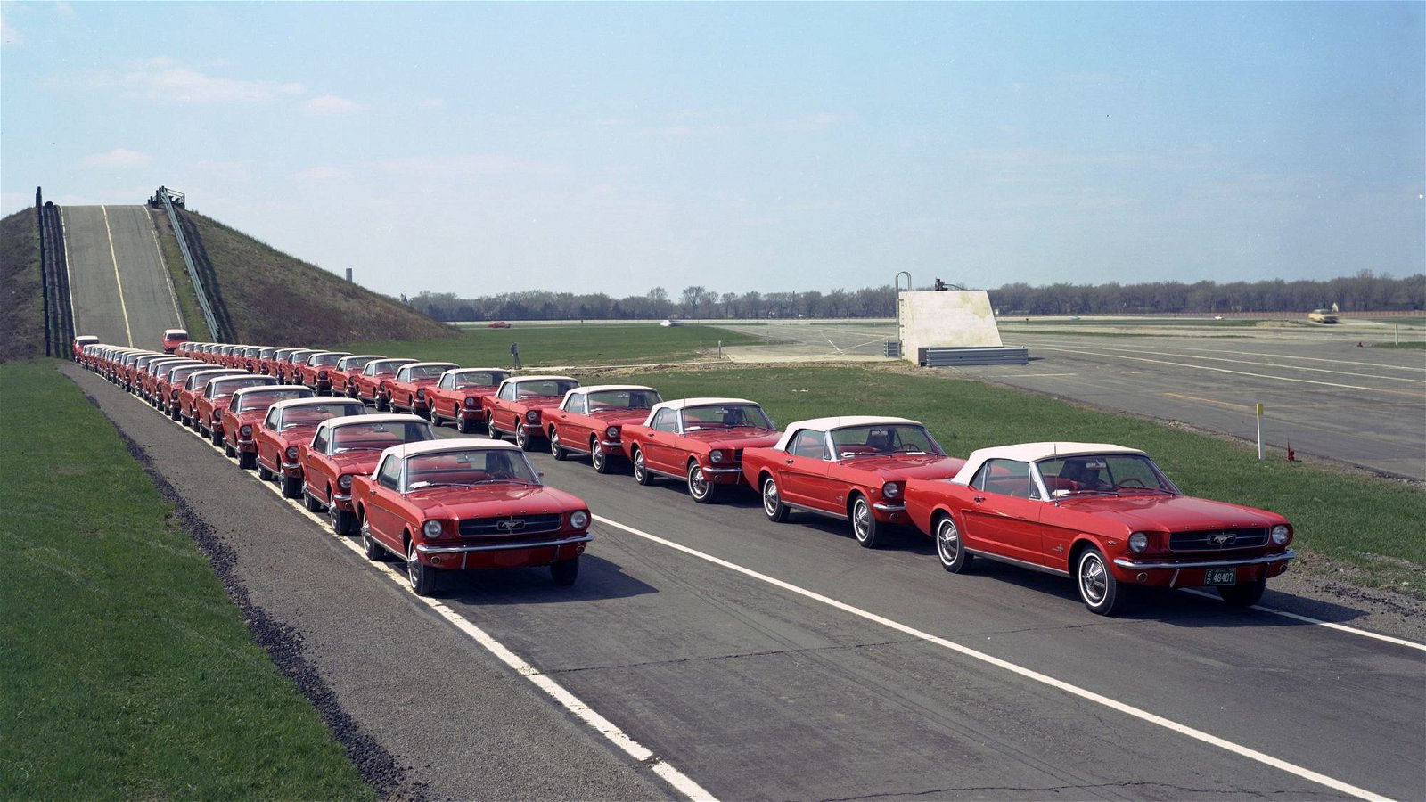 Q4_29,545 miles_1964 Fleet of Mustangs