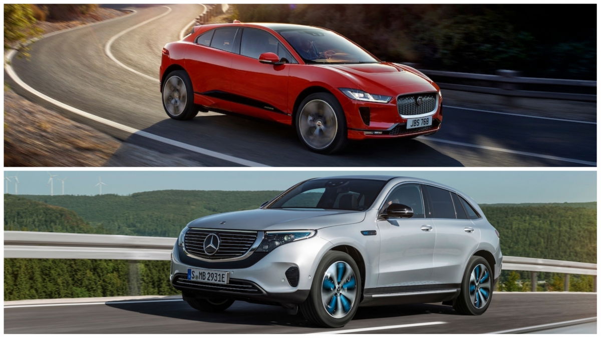 Mercedes Benz Eqc Vs Jaguar I Pace On Paper Comparison