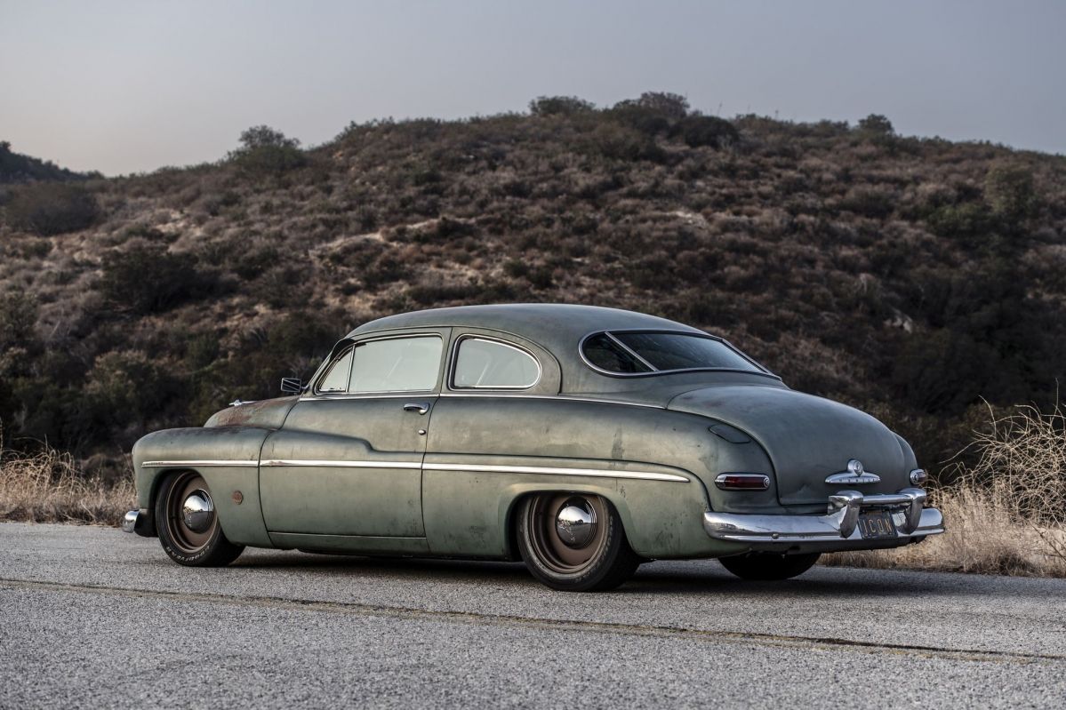 this derelict 1949 mercury coupe has a tesla electric heart by icon this derelict 1949 mercury coupe has a