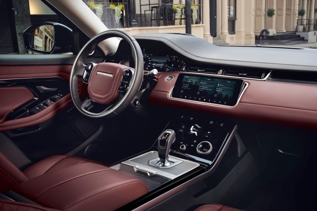 2021 range rover evoque interior