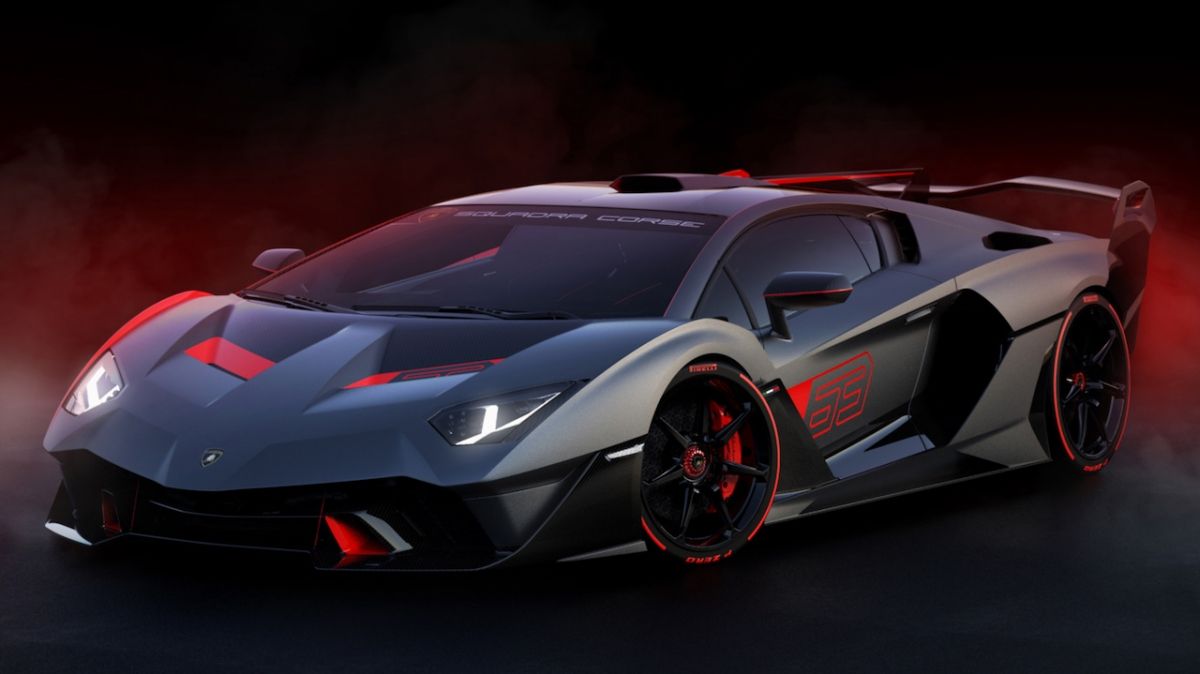 This one-off Lamborghini Aventador is called SC18