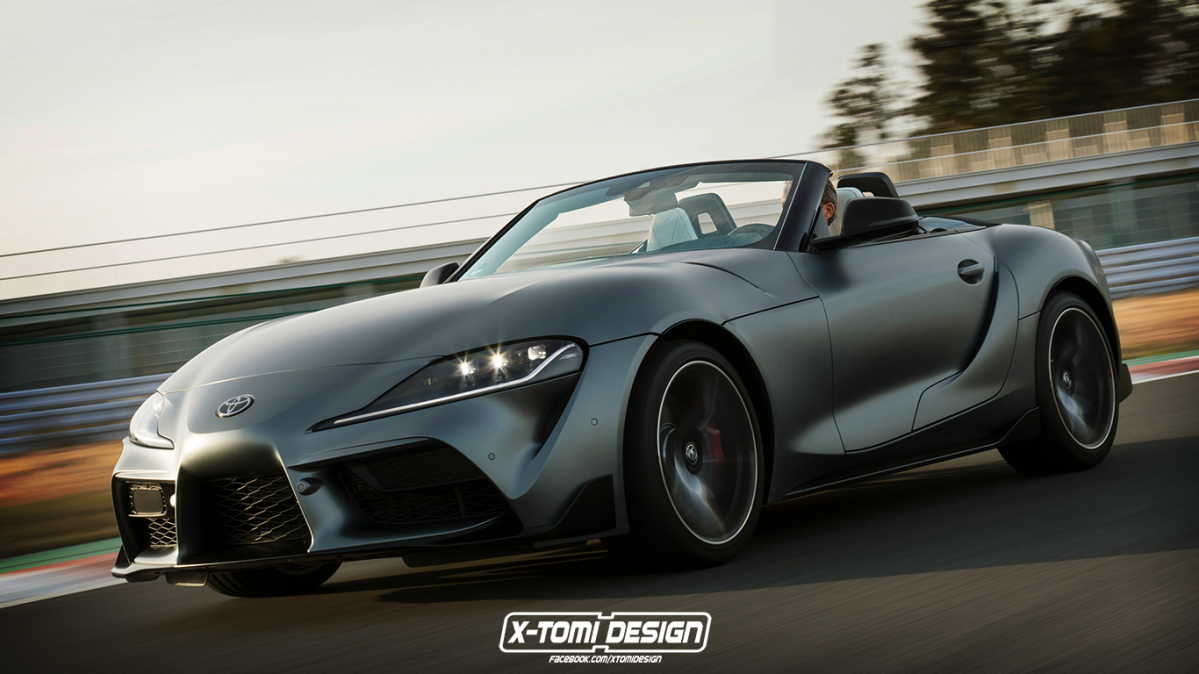 Toyota Supra Cabriolet Is Not A Bad Idea At All