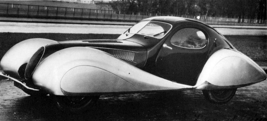 1938 Talbot-Lago T150-C SS Teardrop Coupe by Figoni et Falasco 04