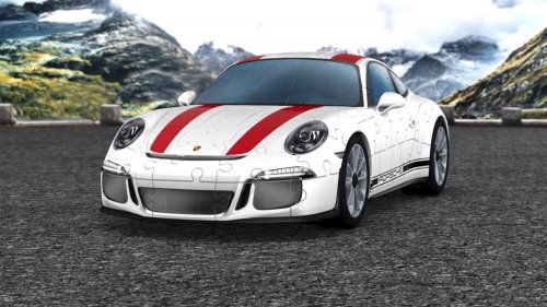 Porsche 911R Ravensburger 3D puzzle