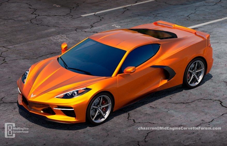 2020 Corvette C8 rendered, that's the best look at Chevyâ€™s supercar so far