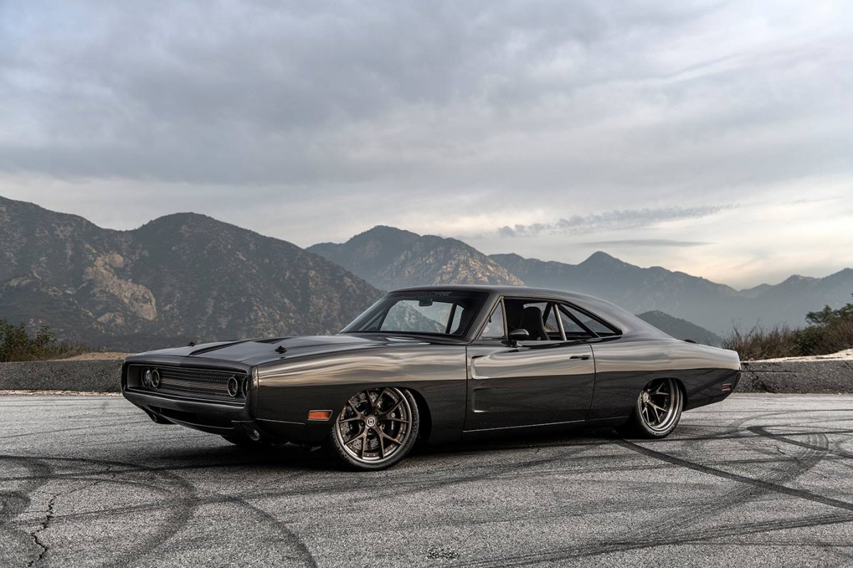 check out speedkore’s evolution charger on jay leno’s garage