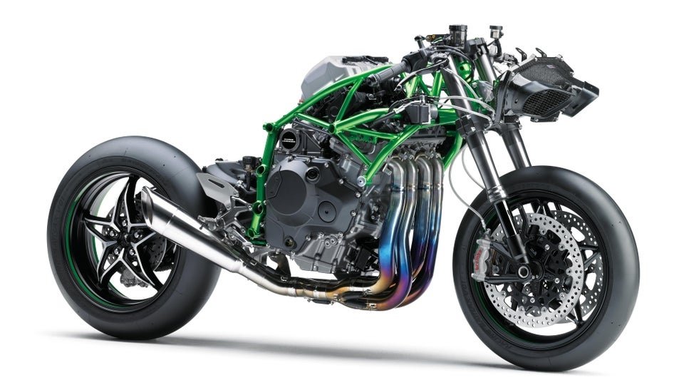 Nakedbike med 200HK - Zindssyg Kawasaki Z H2 - YouTube