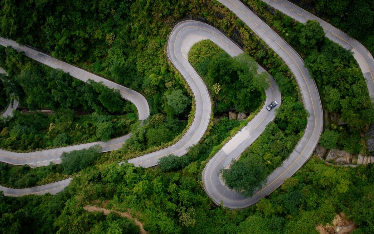 Ken Block takes on one of the most dangerous roads in the world in Cl...