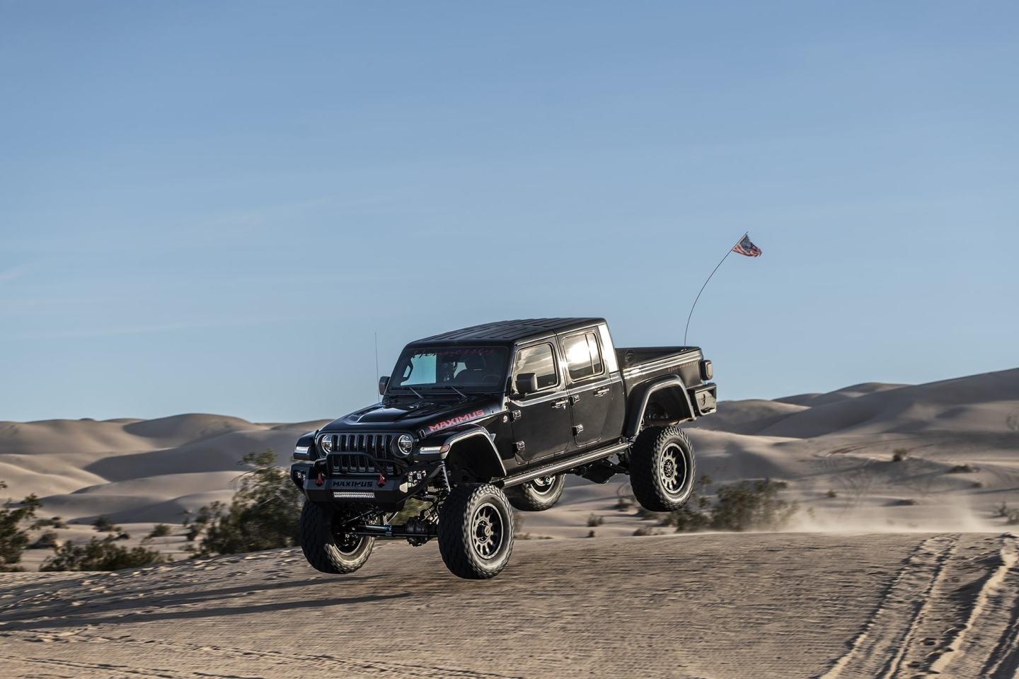 Video: This 1,000hp Jeep Jumps Over Dunes